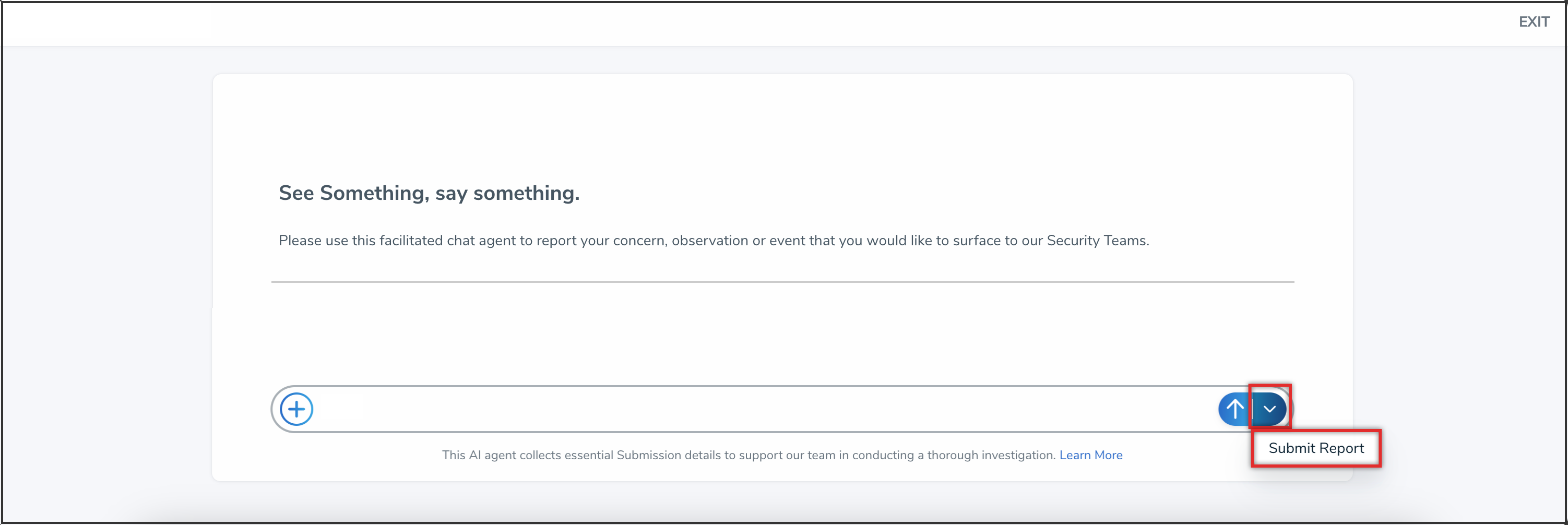 Submit Report Icon